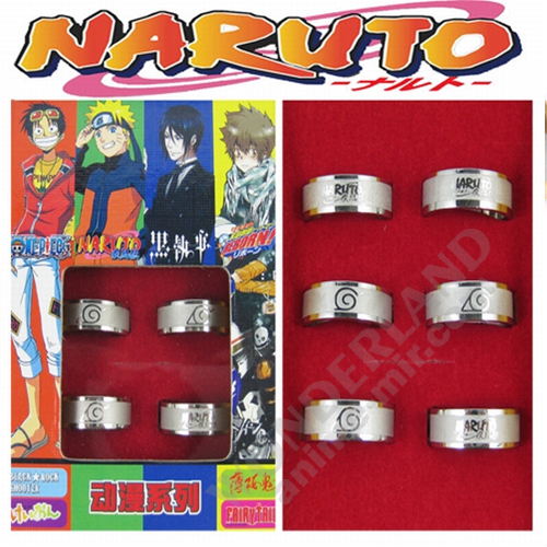 Кольцо Наруто - Деревня листа / Naruto 
